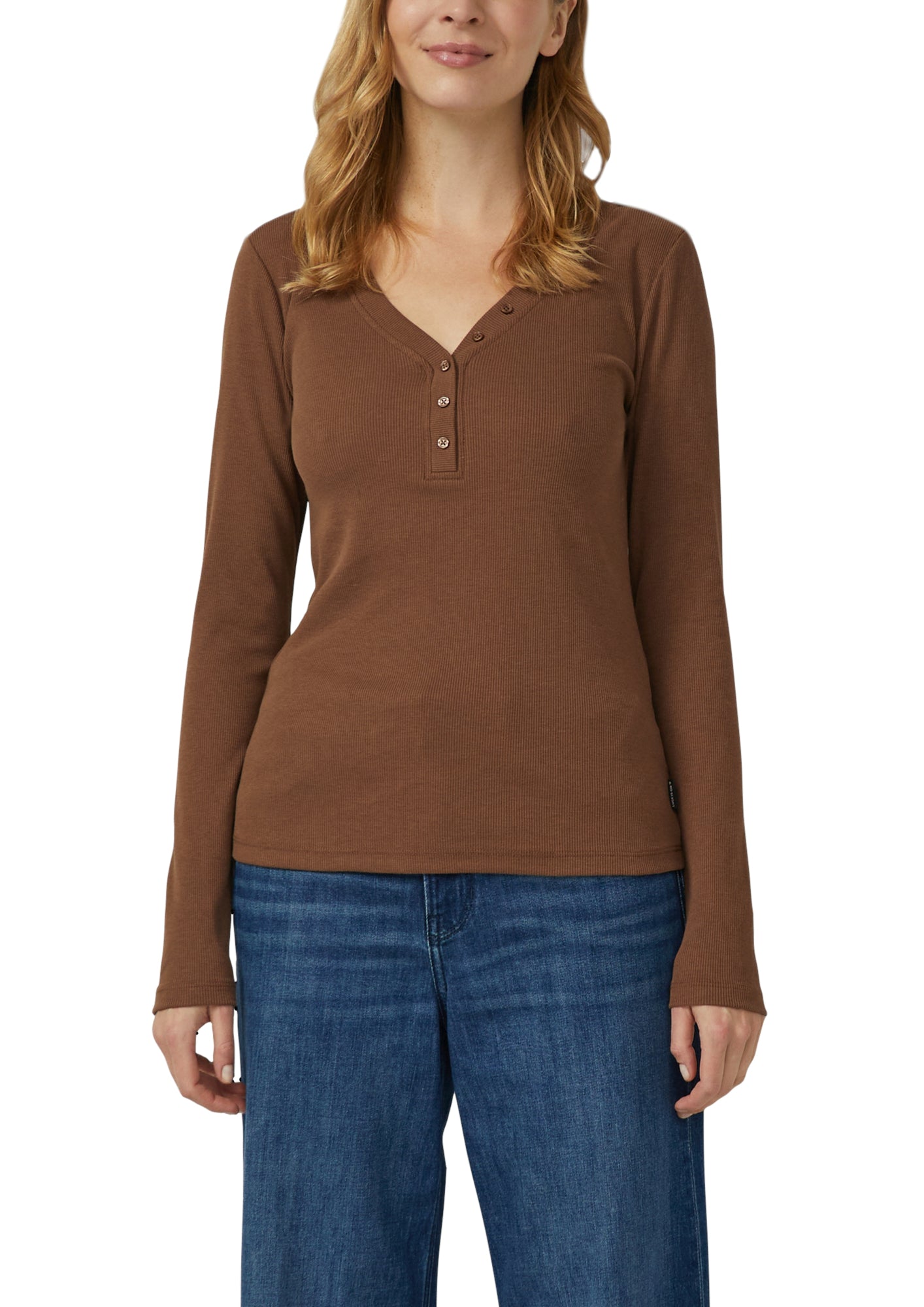 s.Oliver Langarmshirts  braun