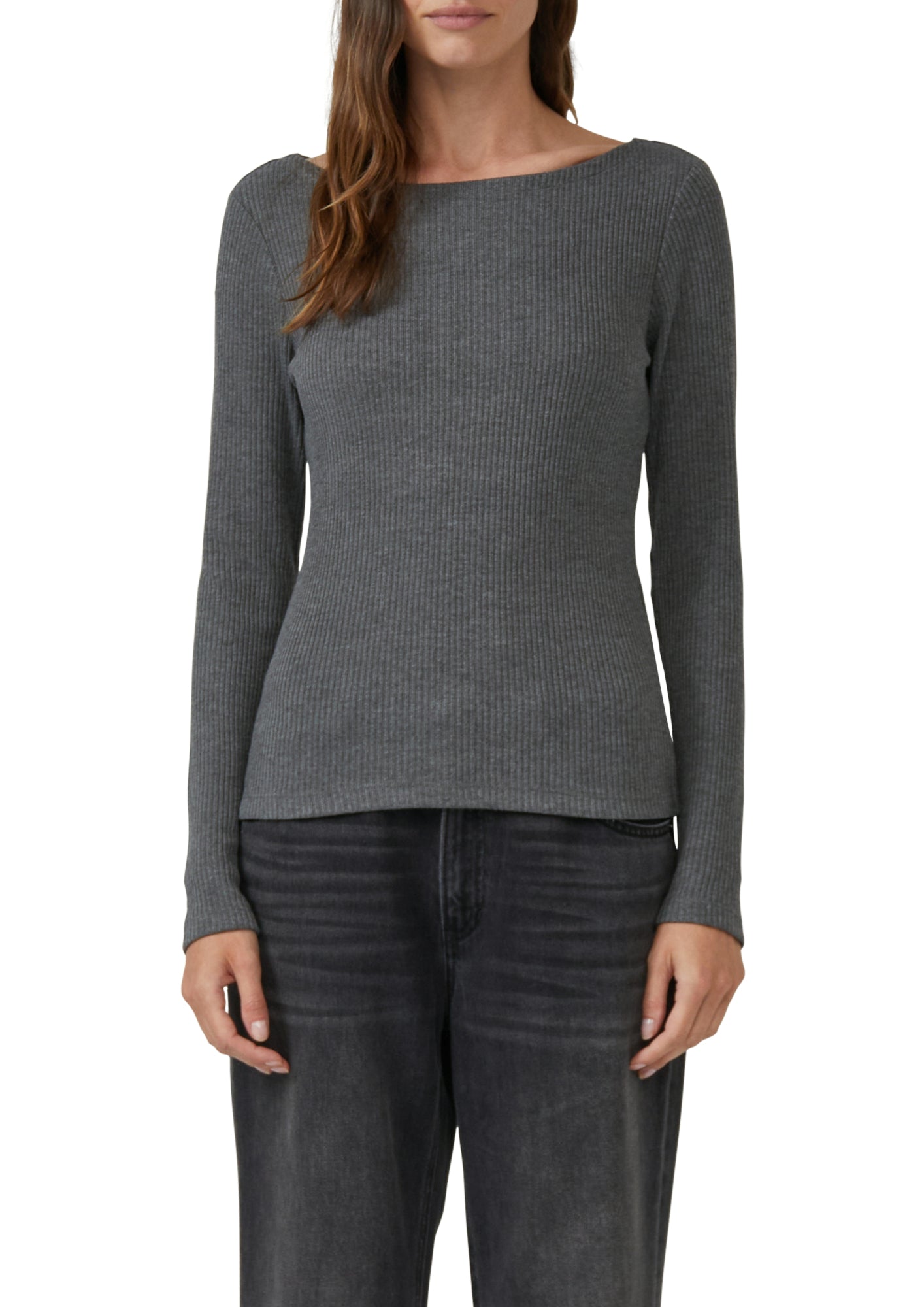 s.Oliver Langarmshirts  grau