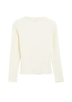 s.Oliver Langarmshirts  creme