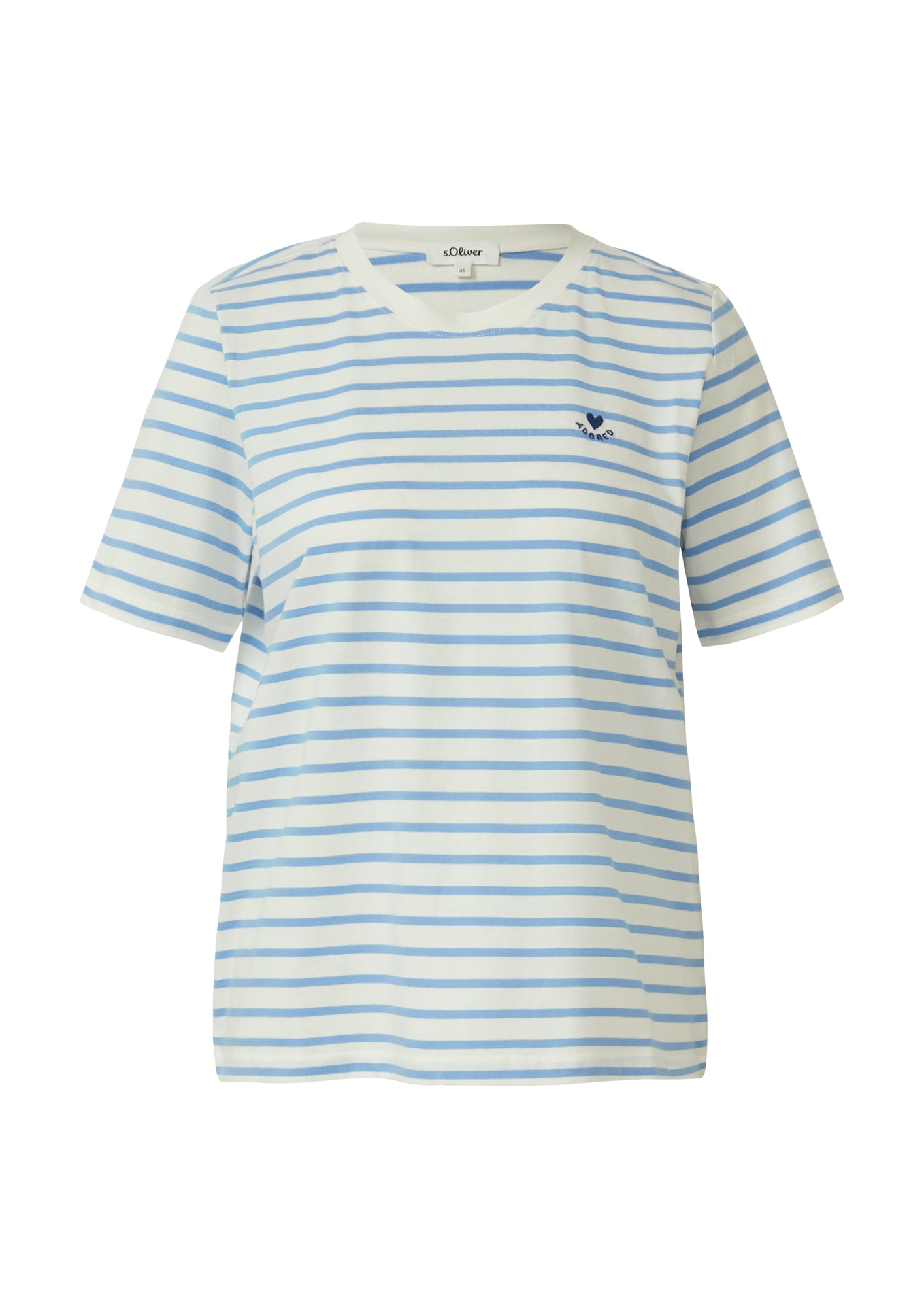 s.Oliver T-Shirts  hellblau