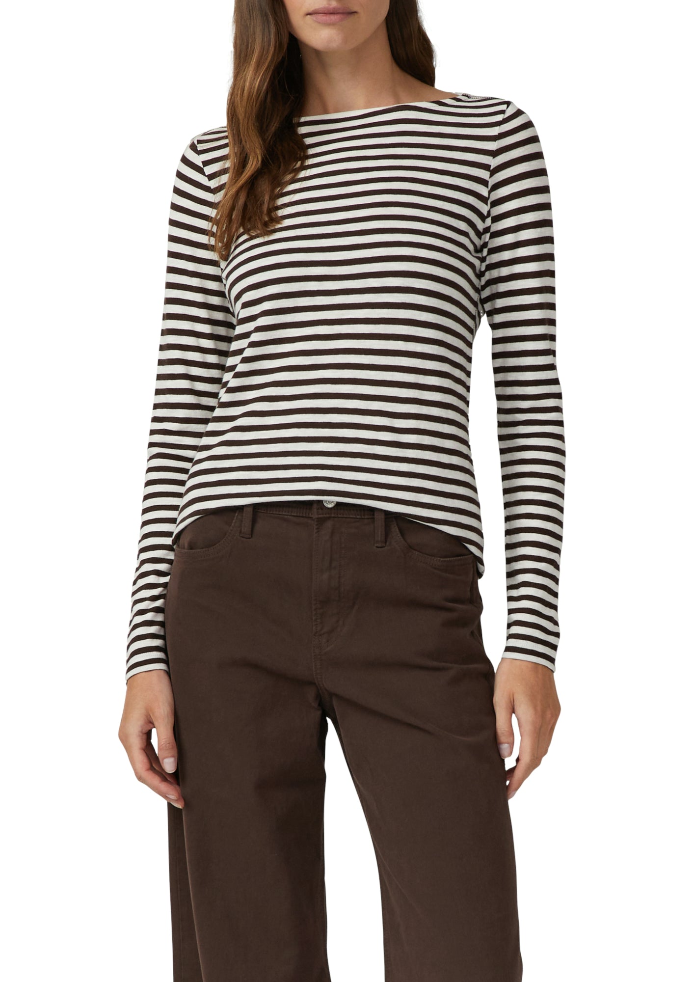 s.Oliver Langarmshirts  braun