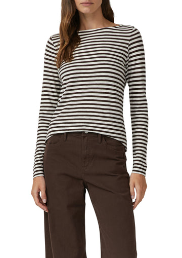 Gestreiftes Longsleeve