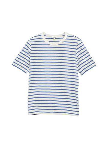 Gestreiftes T-Shirt aus Jersey