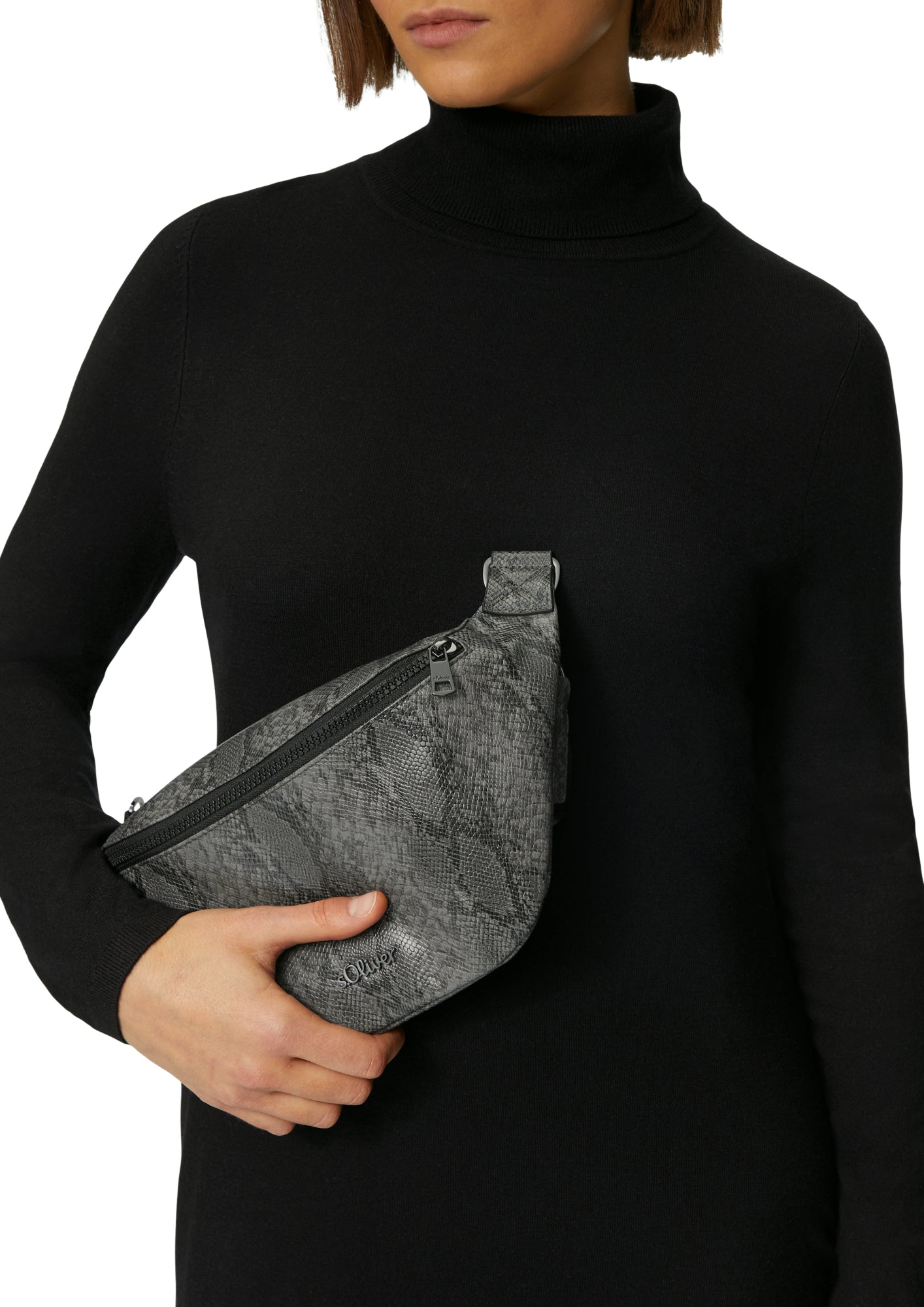 s.Oliver Gürteltaschen  dunkelgrau