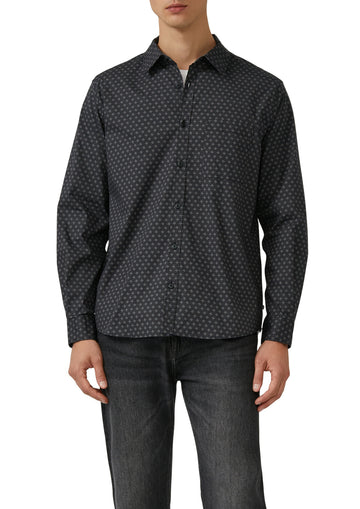Hemd mit Allover-Print