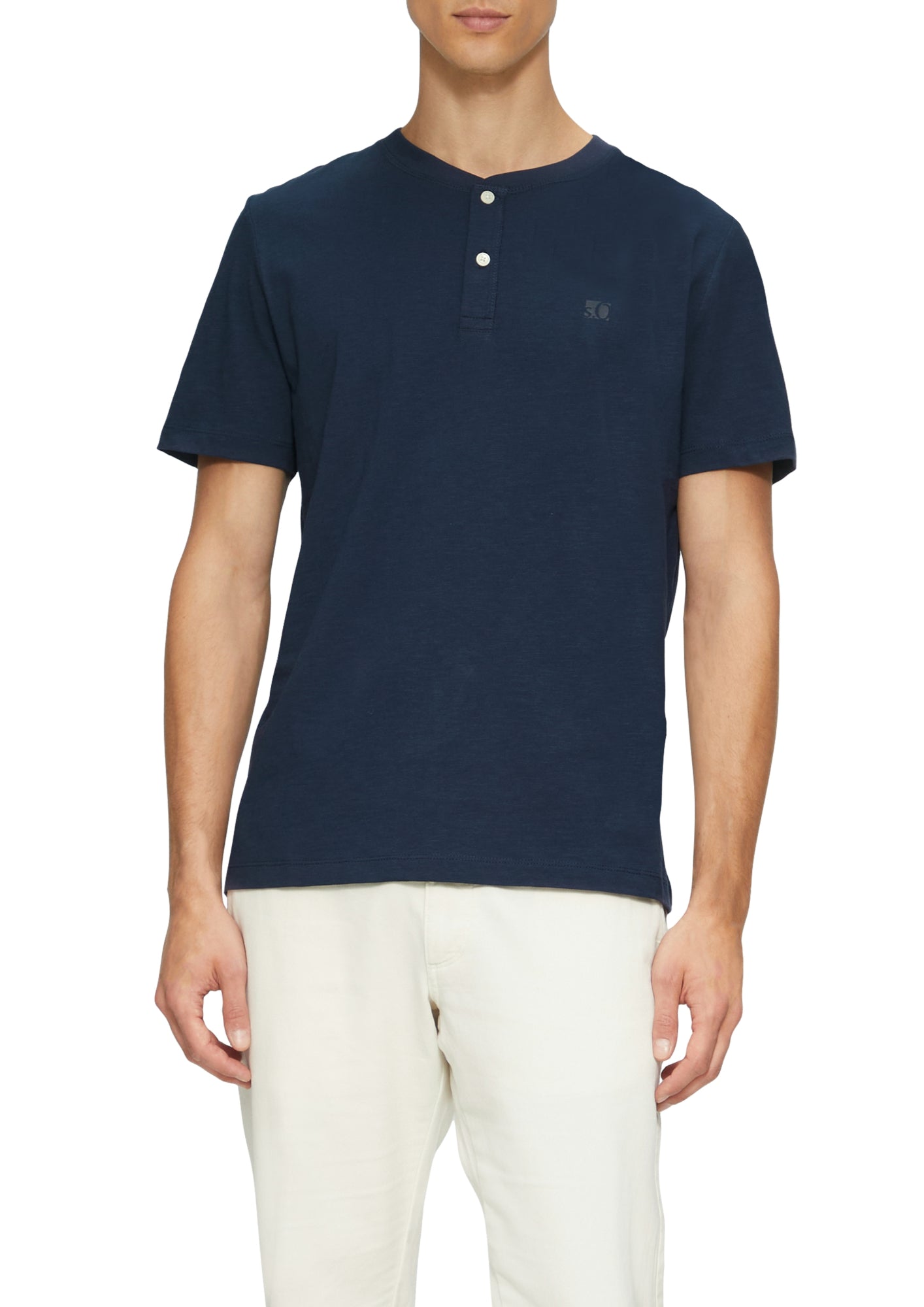 s.Oliver T-Shirts  dunkelblau