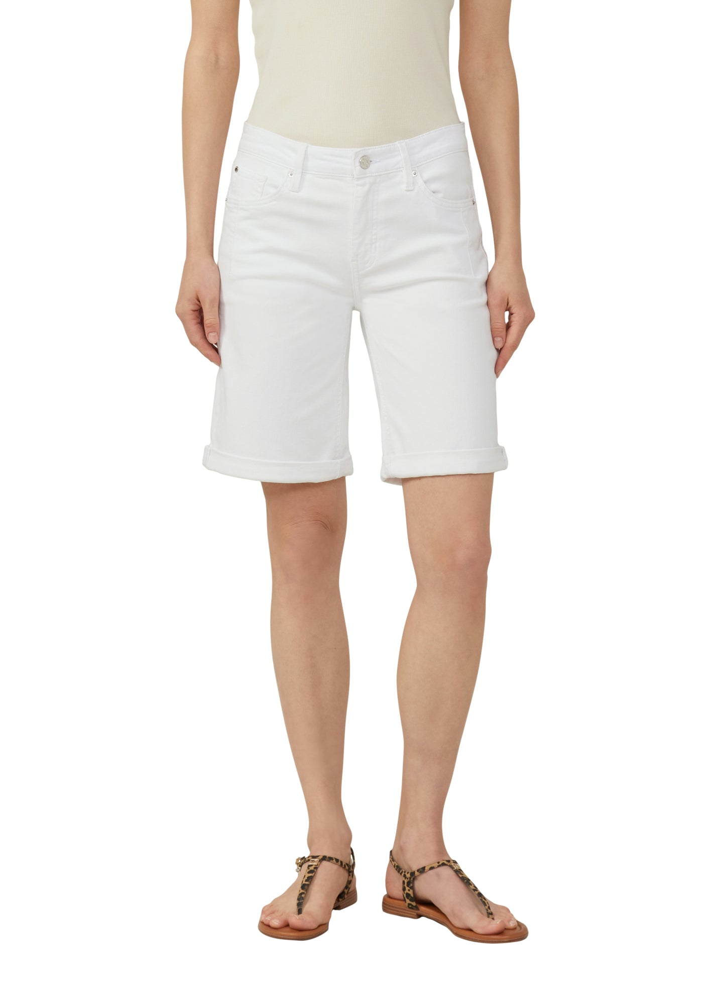 s.Oliver Shorts  weiß