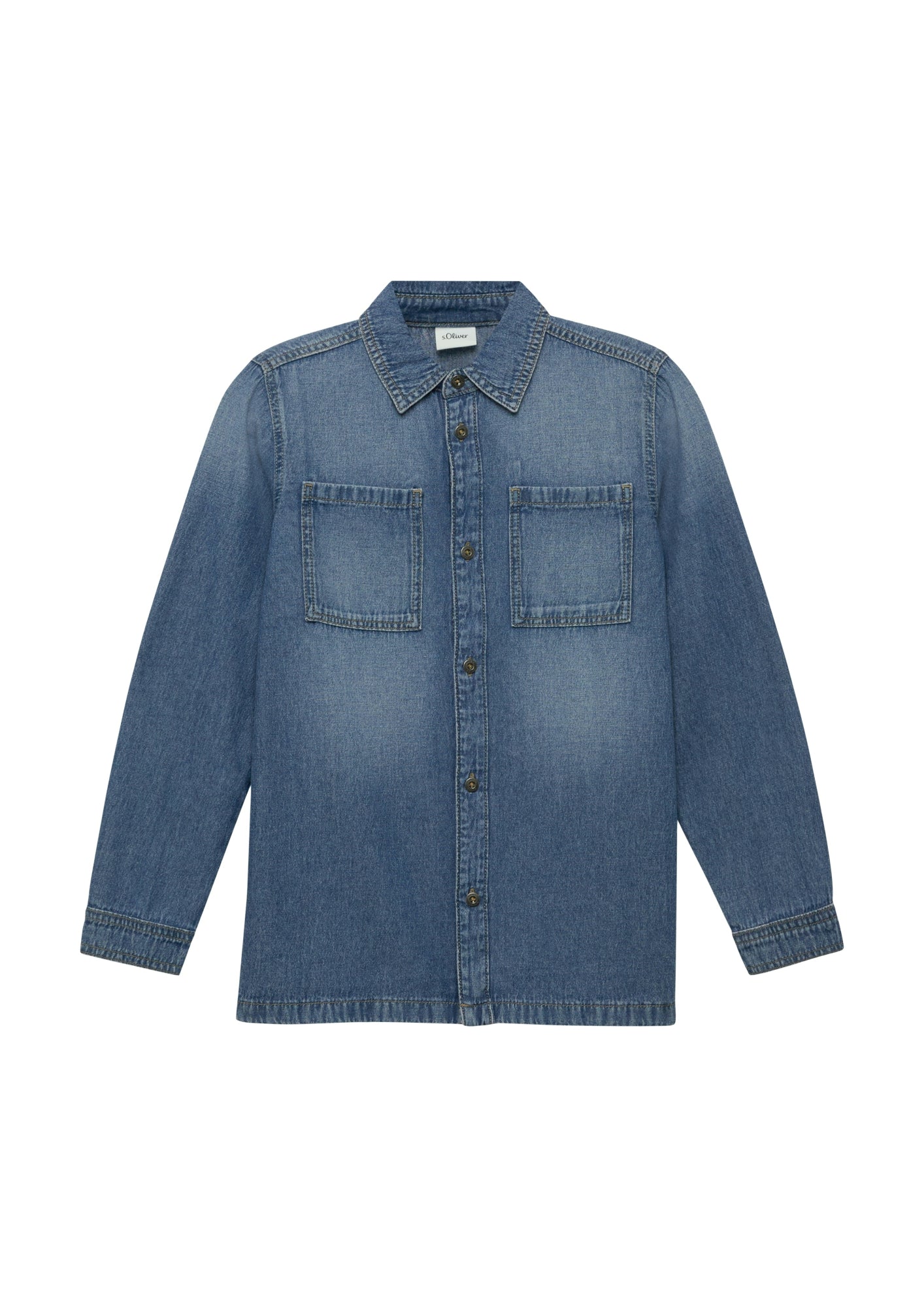 s.Oliver Shirts & Hemden  blau