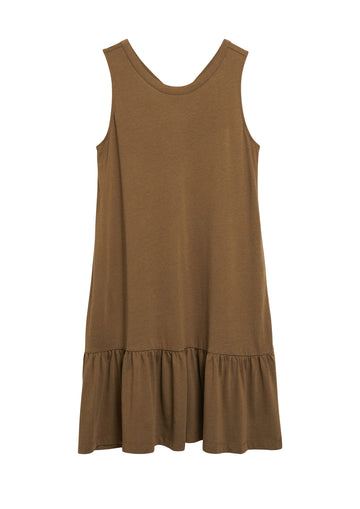 Jersey-Kleid mit Rücken-Detail