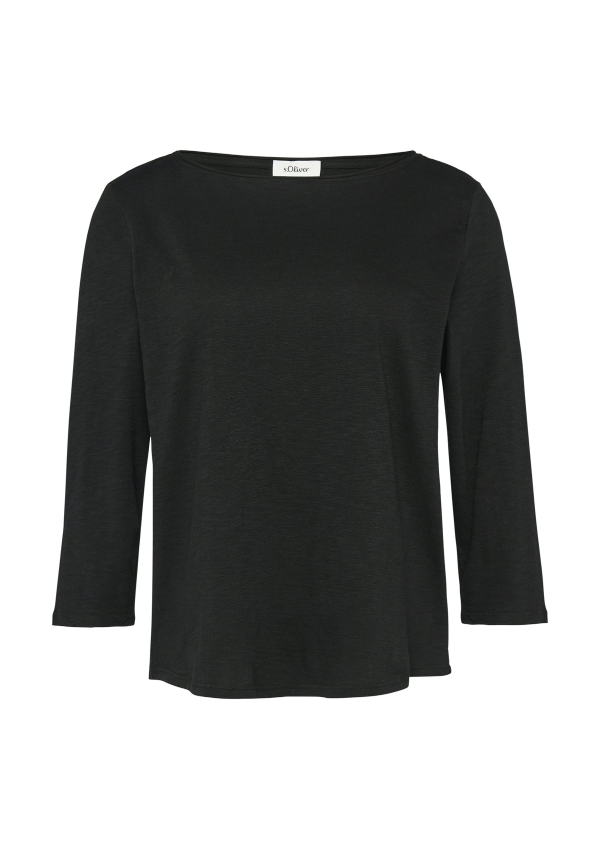 s.Oliver 3/4-Shirts  schwarz