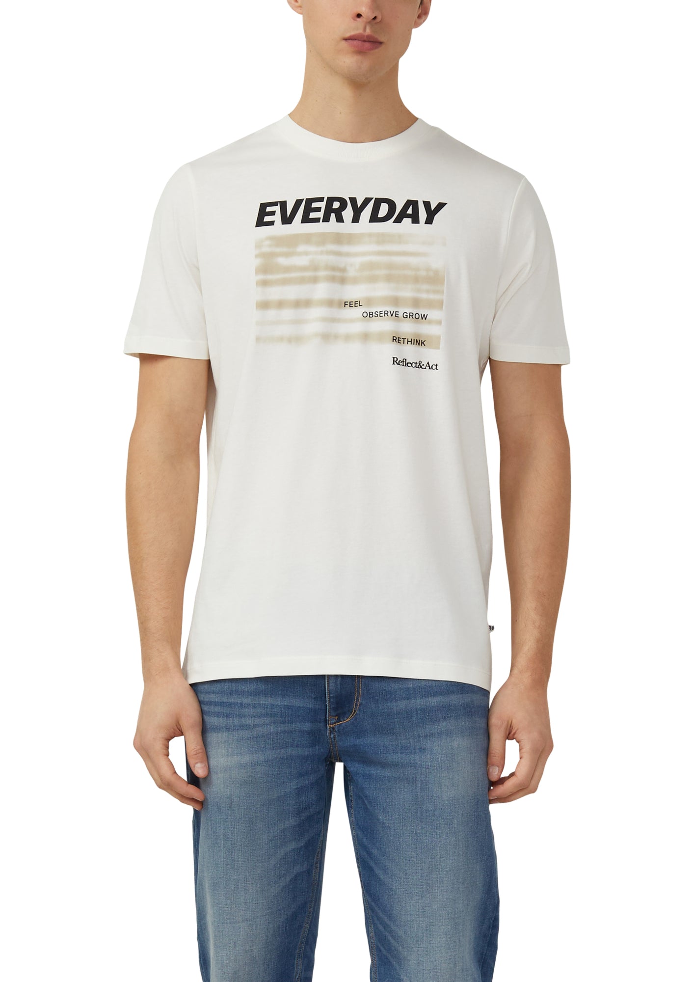 s.Oliver T-Shirts  creme