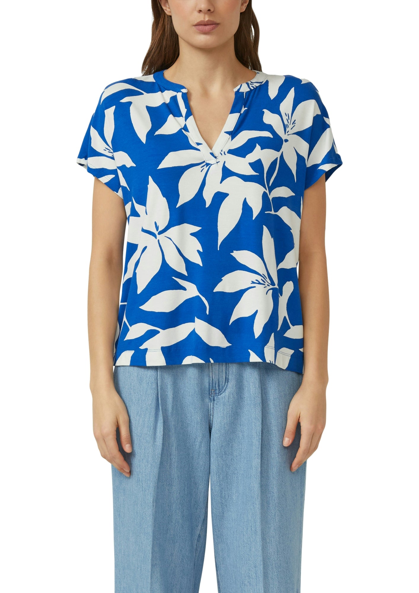 s.Oliver T-Shirts  blau