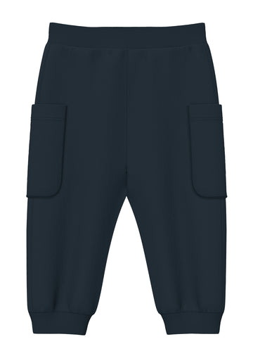 Jogpants mit aufgesetzten Taschen