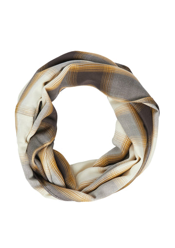 Karierter Loop-Schal