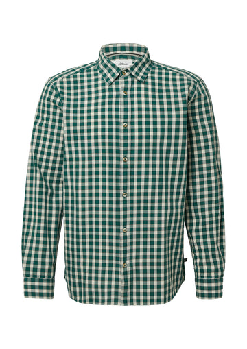 Kariertes Baumwoll-Hemd