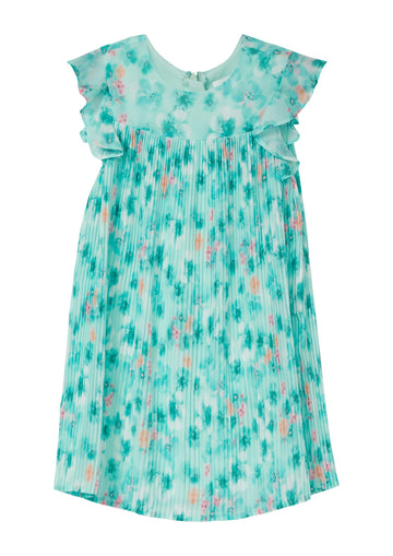 Kleid mit Volantärmeln