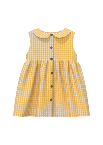 Kleid mit integriertem Body & Knopfleiste