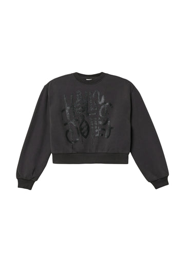 Kuscheliges Crop-Sweatshirt