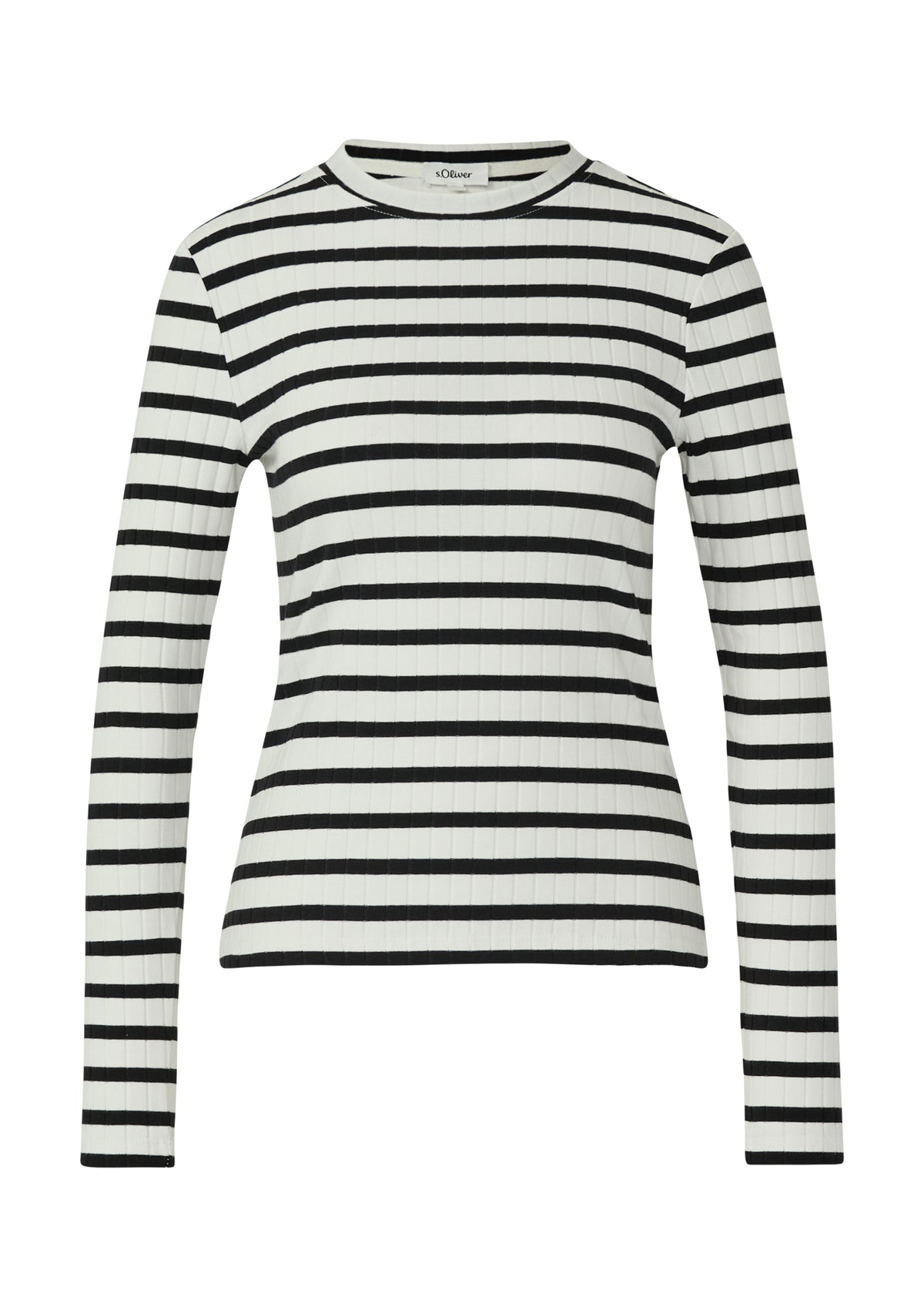 s.Oliver Langarmshirts  creme