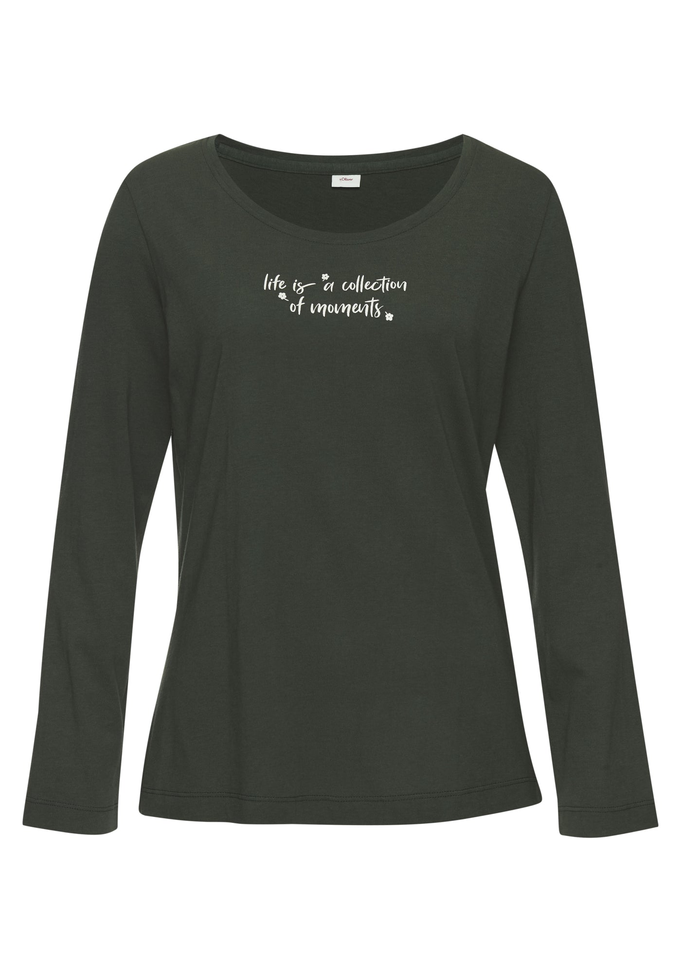 s.Oliver Shirts  dunkelgrün