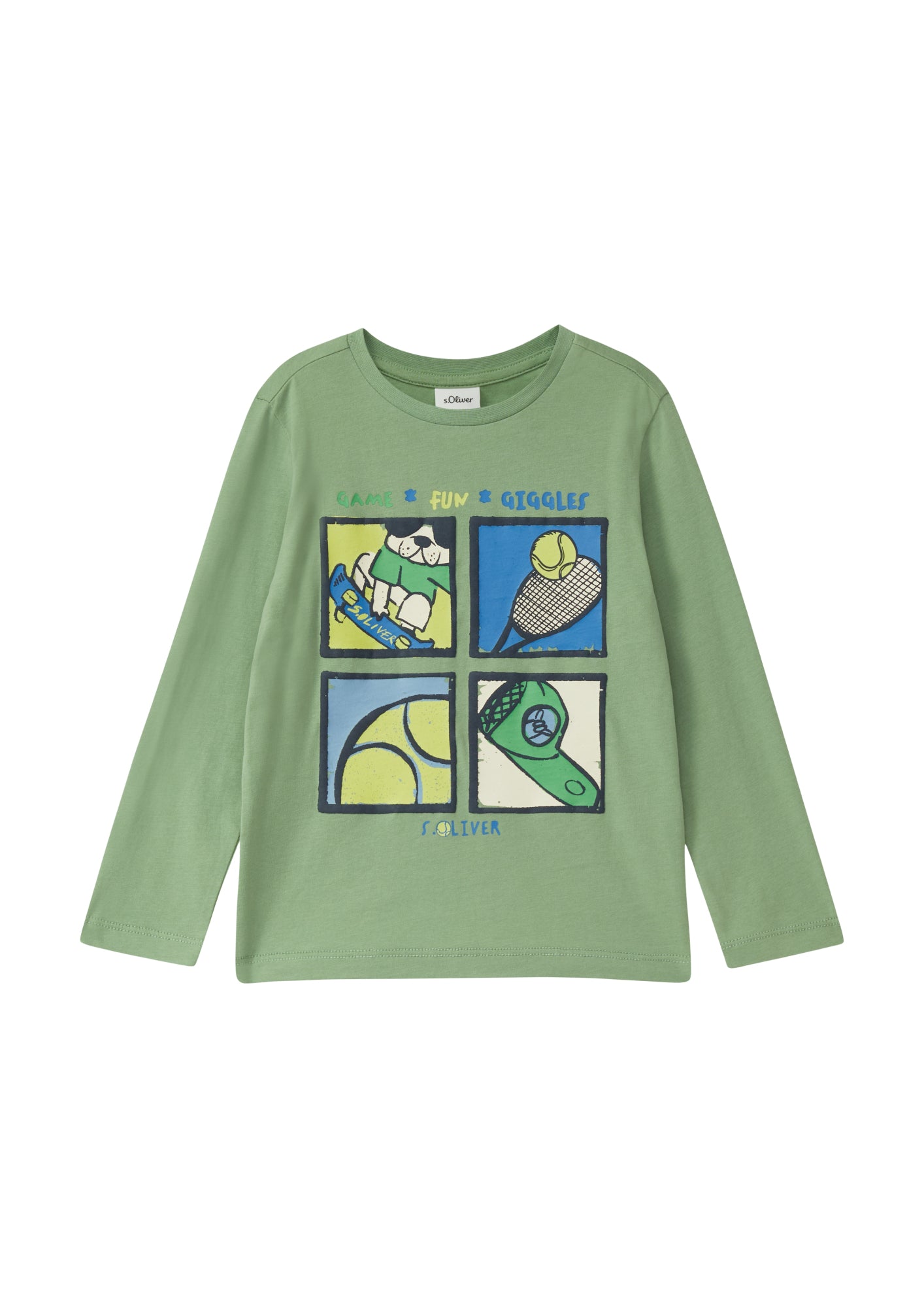 s.Oliver Shirts & Hemden  grün