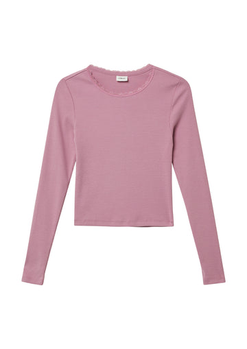 Langarmshirt im Slim Fit