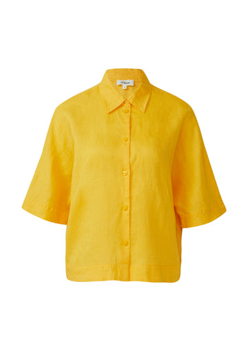 Leinen-Bluse