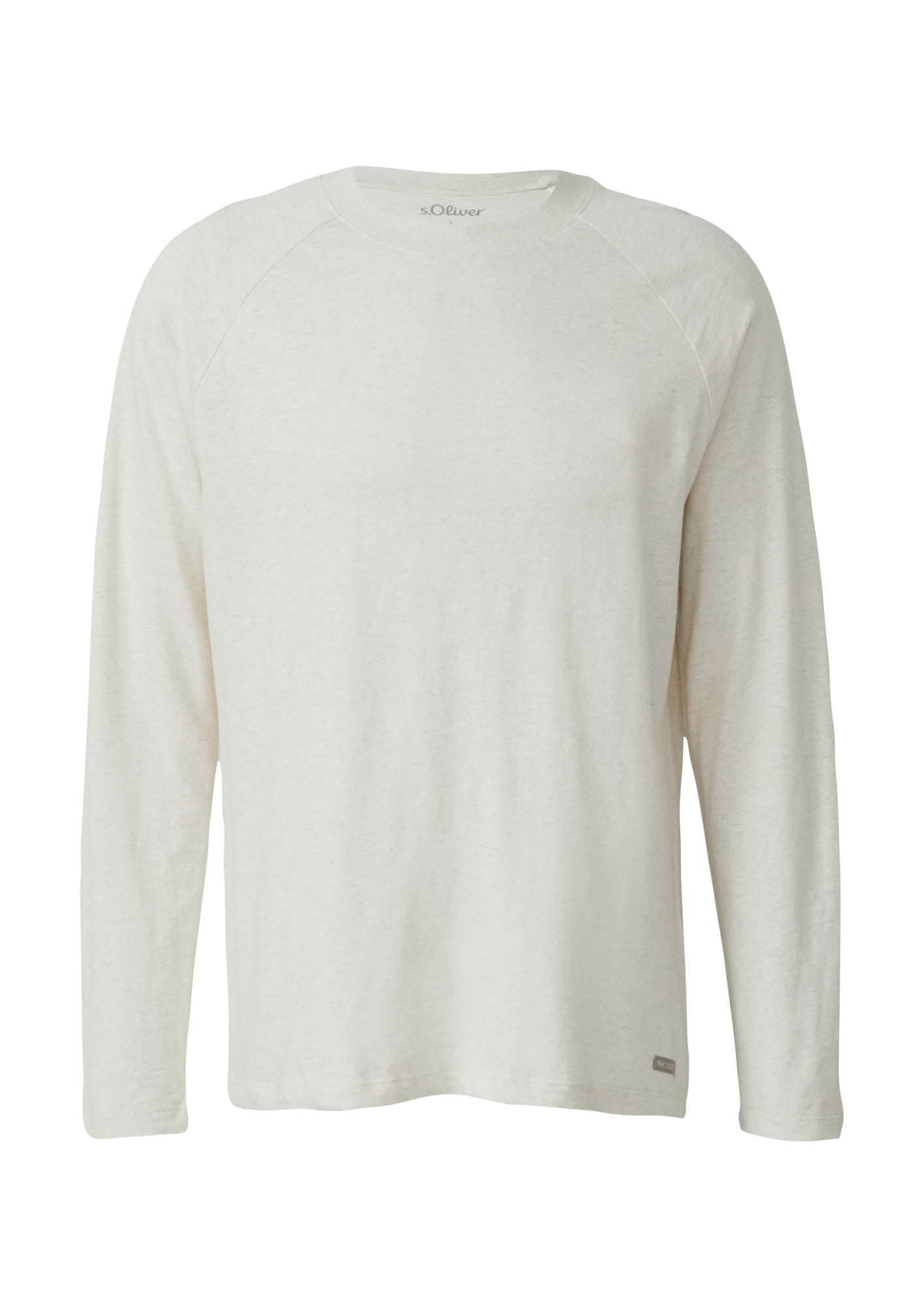 s.Oliver Langarmshirts  creme