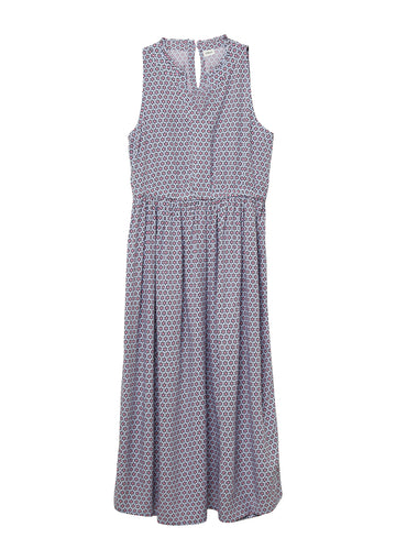 Midikleid aus Viskose
