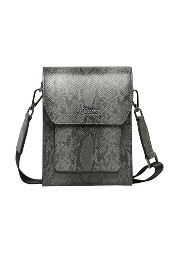 Mini-Bag in Reptilleder-Optik