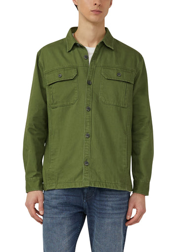 Overshirt aus Twill