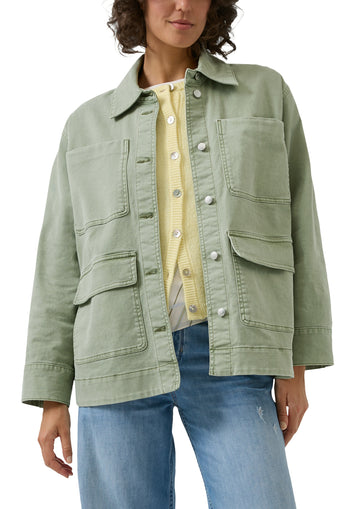 Overshirt aus Twill im Relaxed Fit