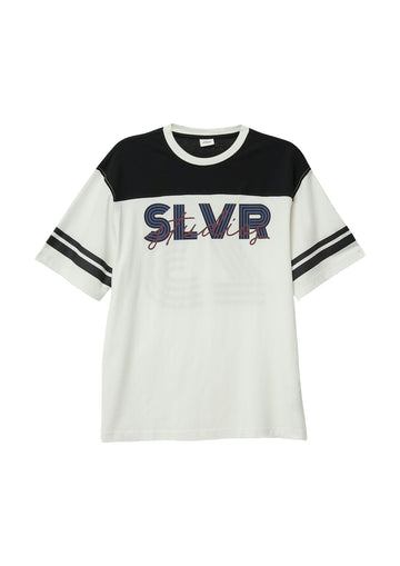 Oversize-Shirt im Trikot-Style