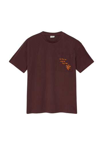Oversize T-Shirt mit Stickerei