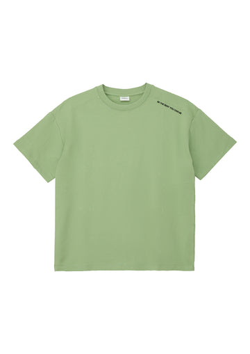 Oversized T-Shirt aus Light Felpa mit Nahtdetail