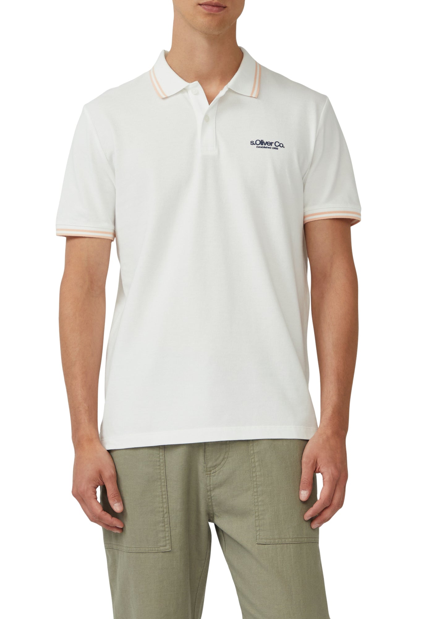 s.Oliver Poloshirts  weiß