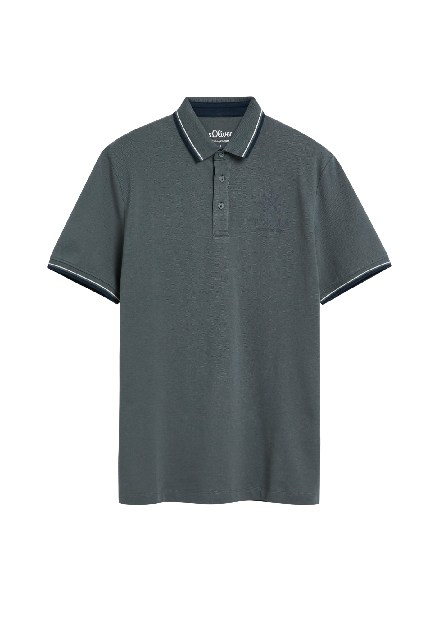 s.Oliver Poloshirts  grau