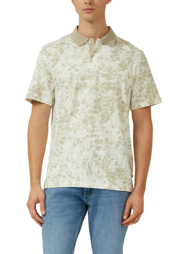 Poloshirt mit All-over-Print