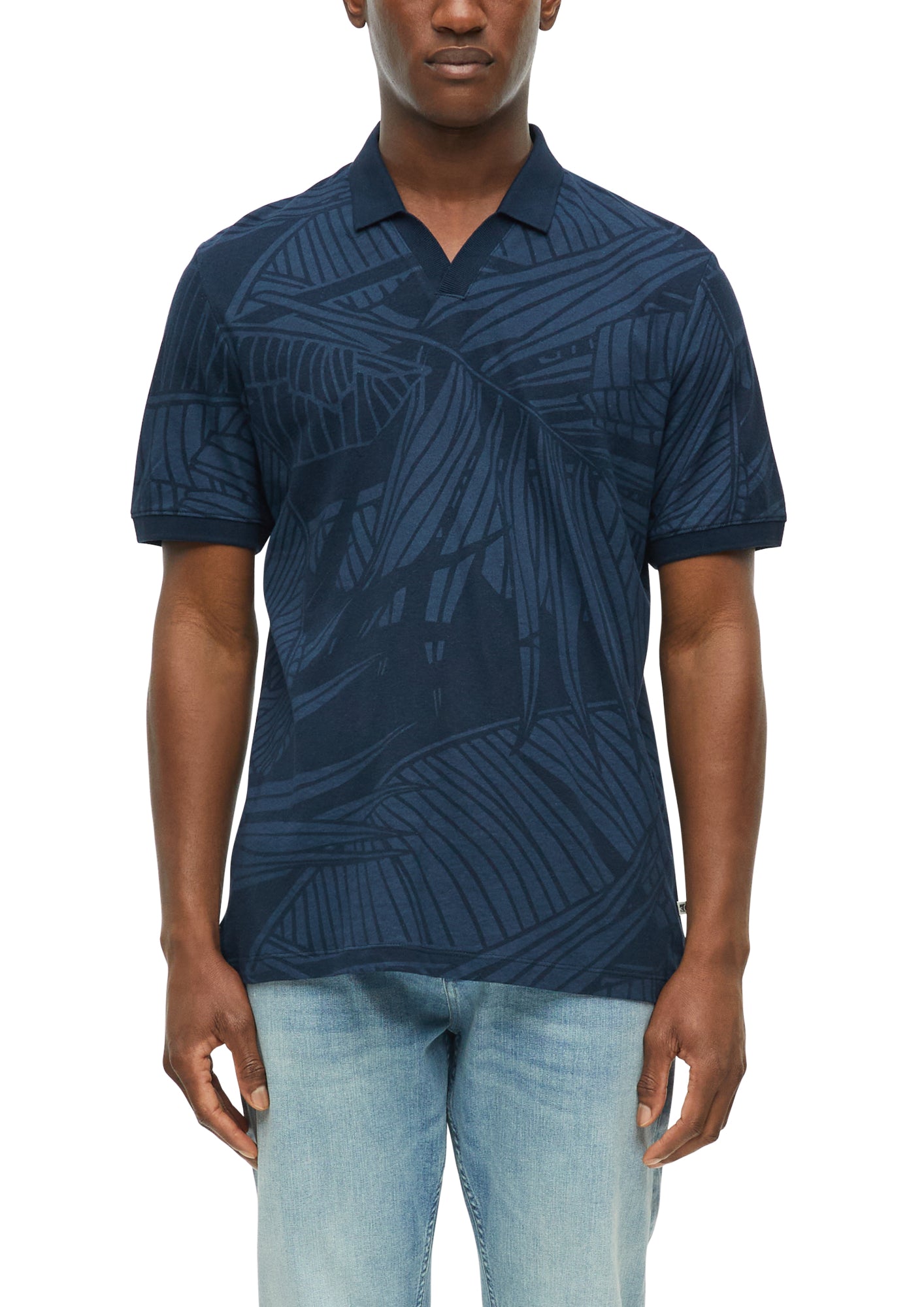 s.Oliver Poloshirts  dunkelblau