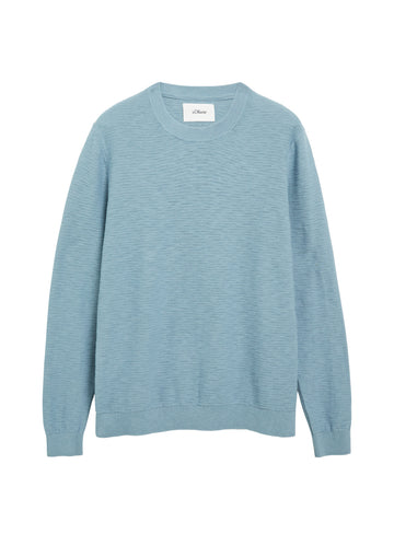 Pullover mit Flammgarnstruktur