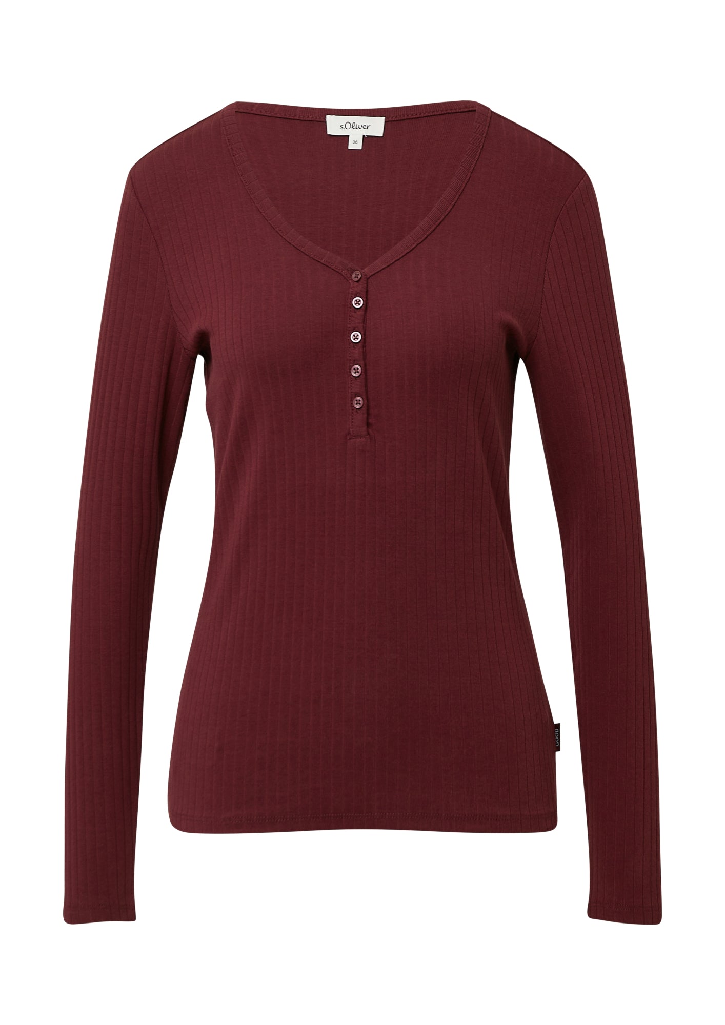 s.Oliver Langarmshirts  rot