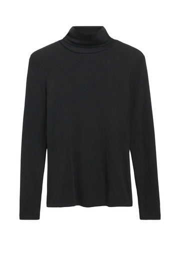 Rollkragen-Shirt im Slim Fit