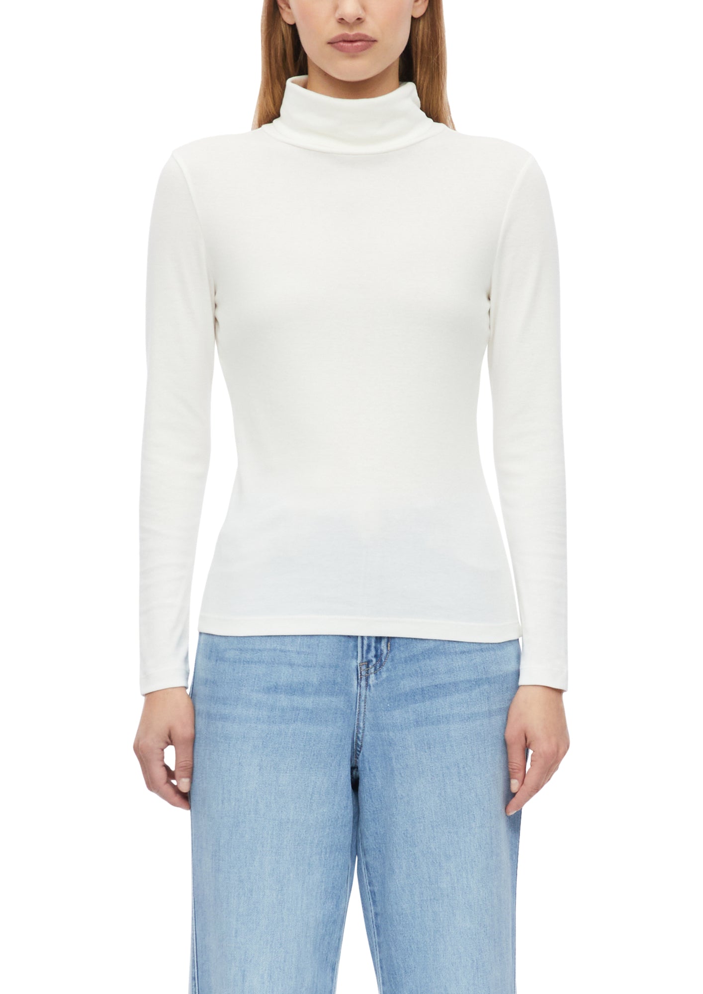 s.Oliver Langarmshirts  creme