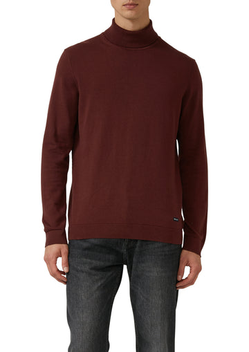 Rollkragenpullover aus reiner Baumwolle