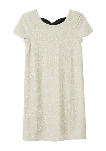 Samtkleid mit Soft-Pailletten