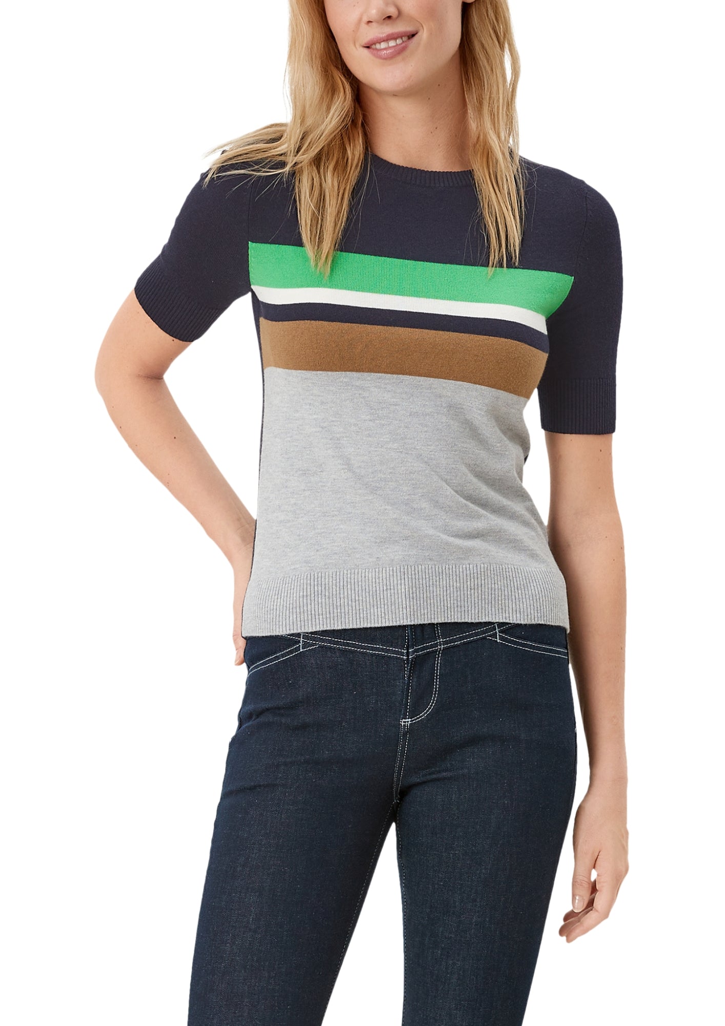s.Oliver T-Shirts  blau