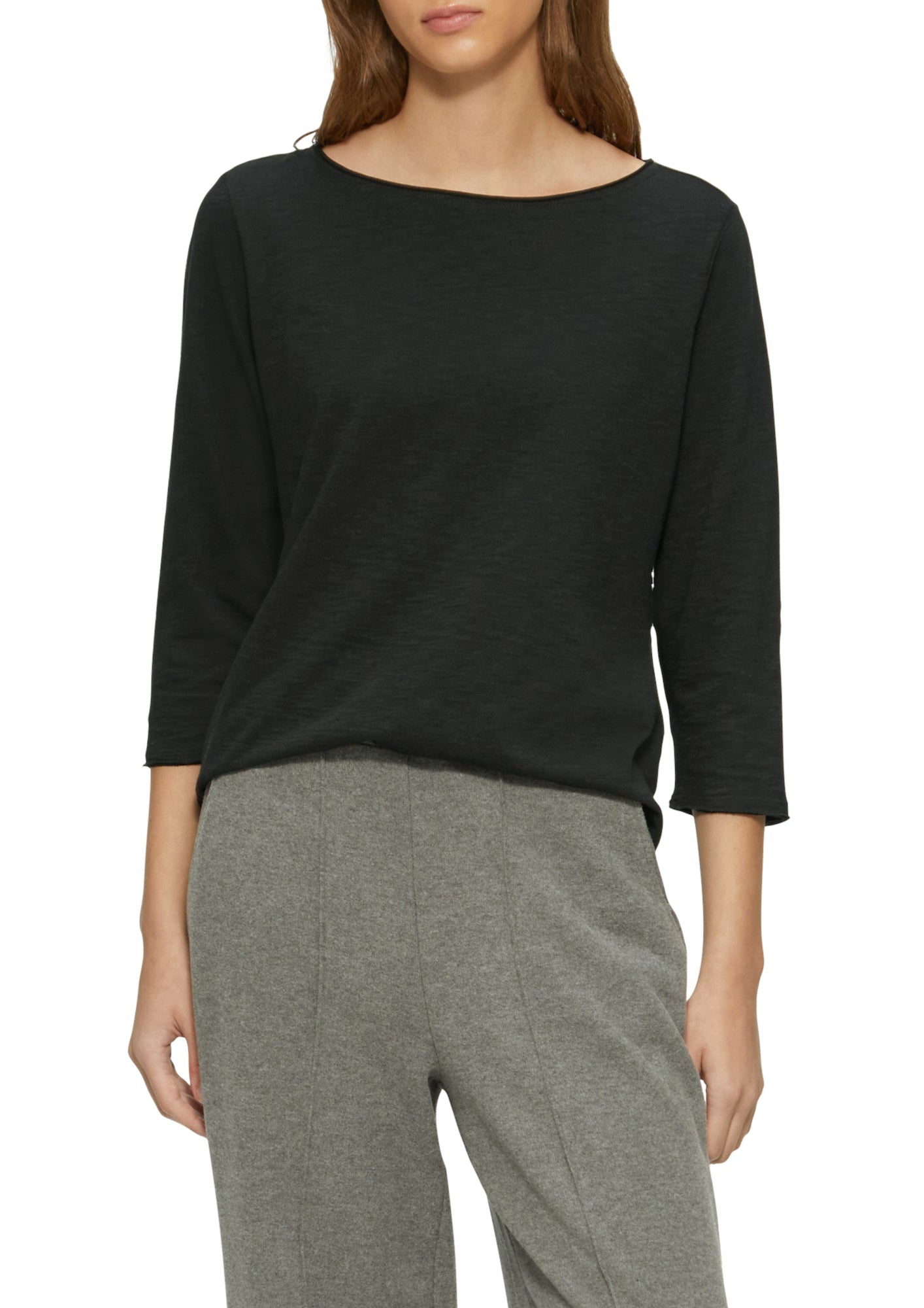 s.Oliver 3/4-Shirts  schwarz