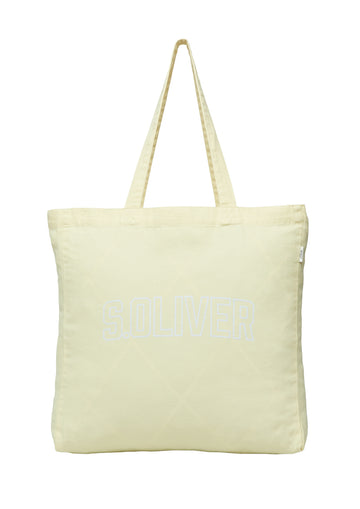 Shopper mit Logo-Print