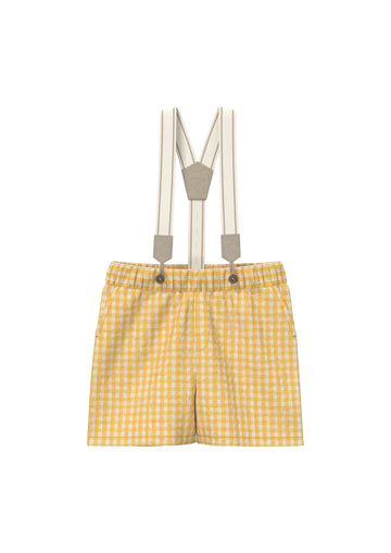 Shorts aus Baumwolle