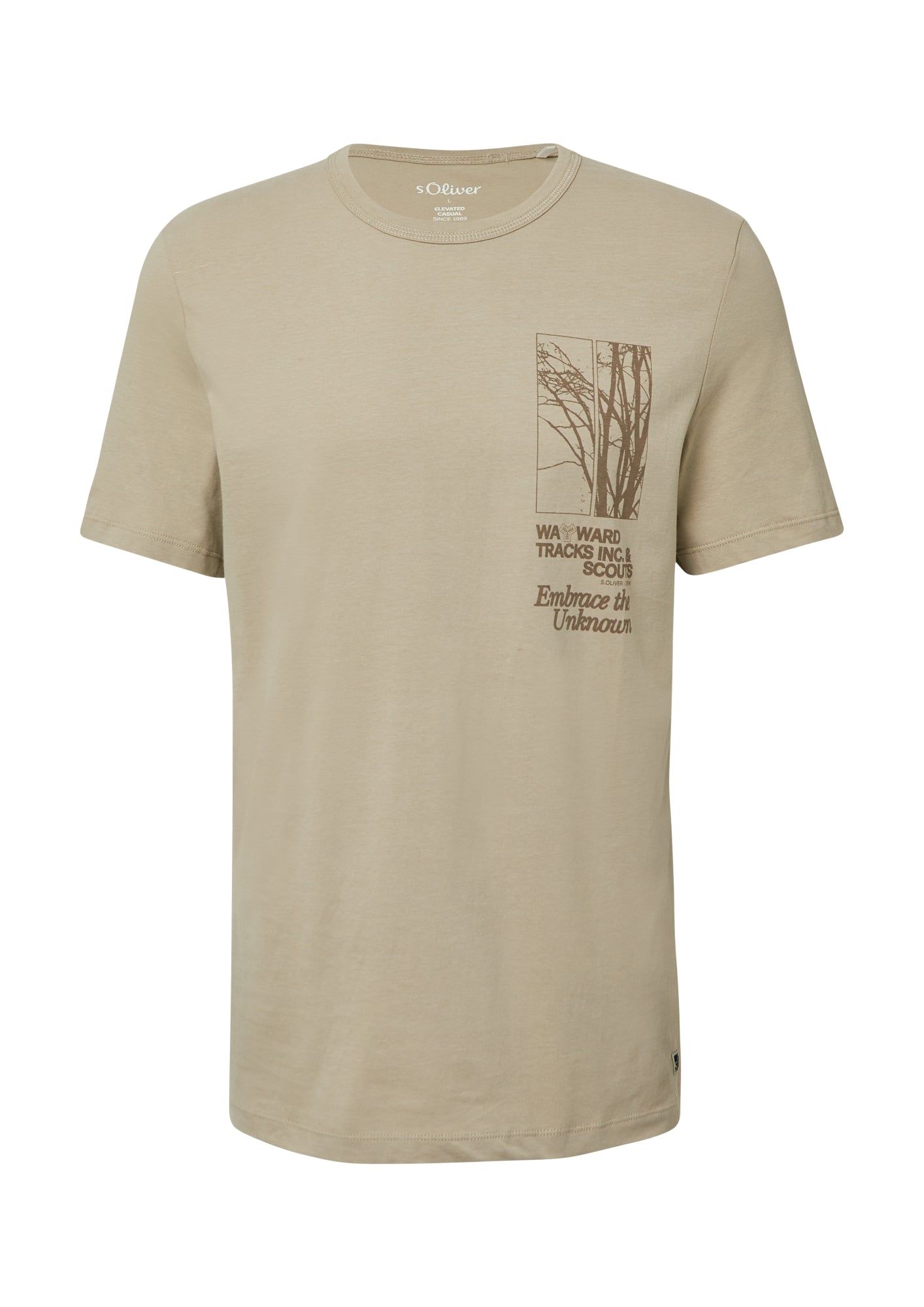 s.Oliver T-Shirts  beige